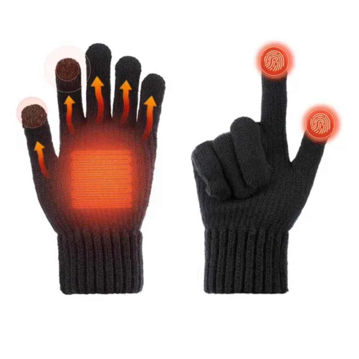 Miniatura 4 de Guantes térmicos unisex para invierno